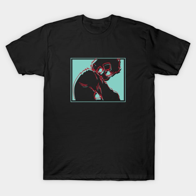 FLCL Shirt, Naota, Atomsk T-Shirt T-Shirt by waveformUSA